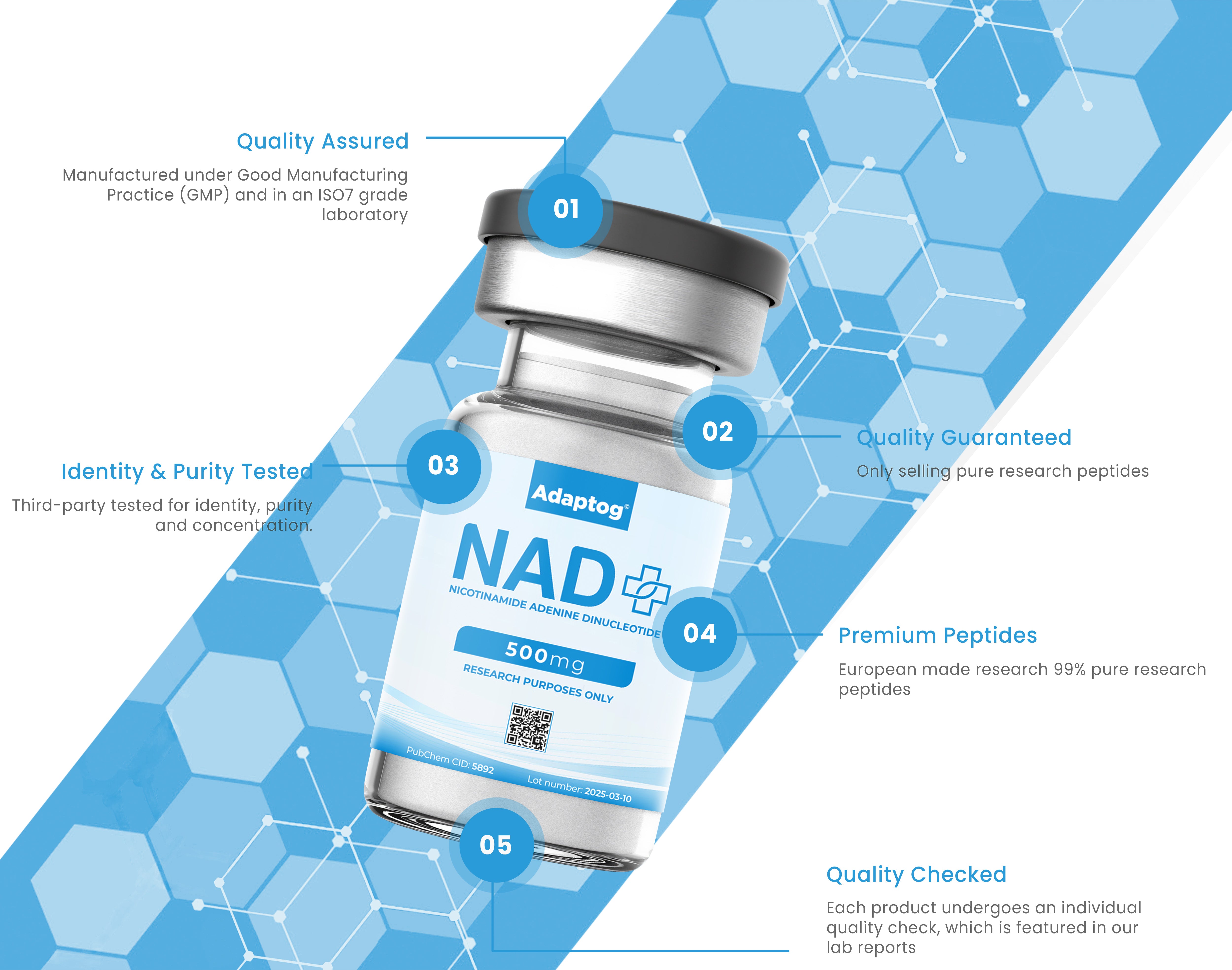 NAD+ (500mg)