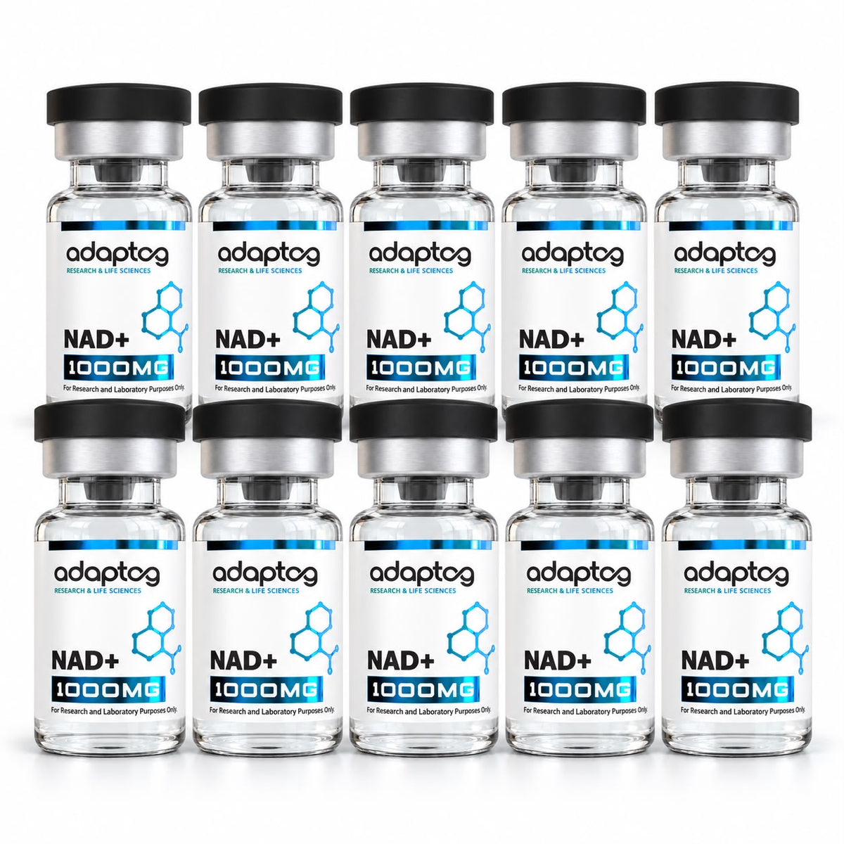 Simply NAD+ 10 x 1000mg NAD+ Vials