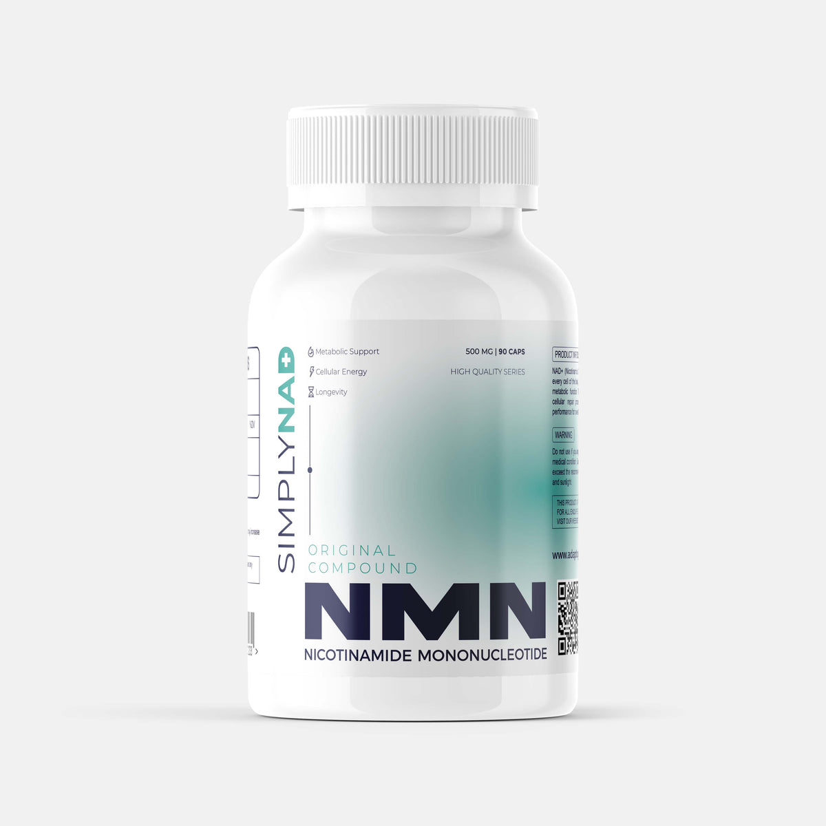 Simply NAD+ NMN 500mg - 90 Capsules